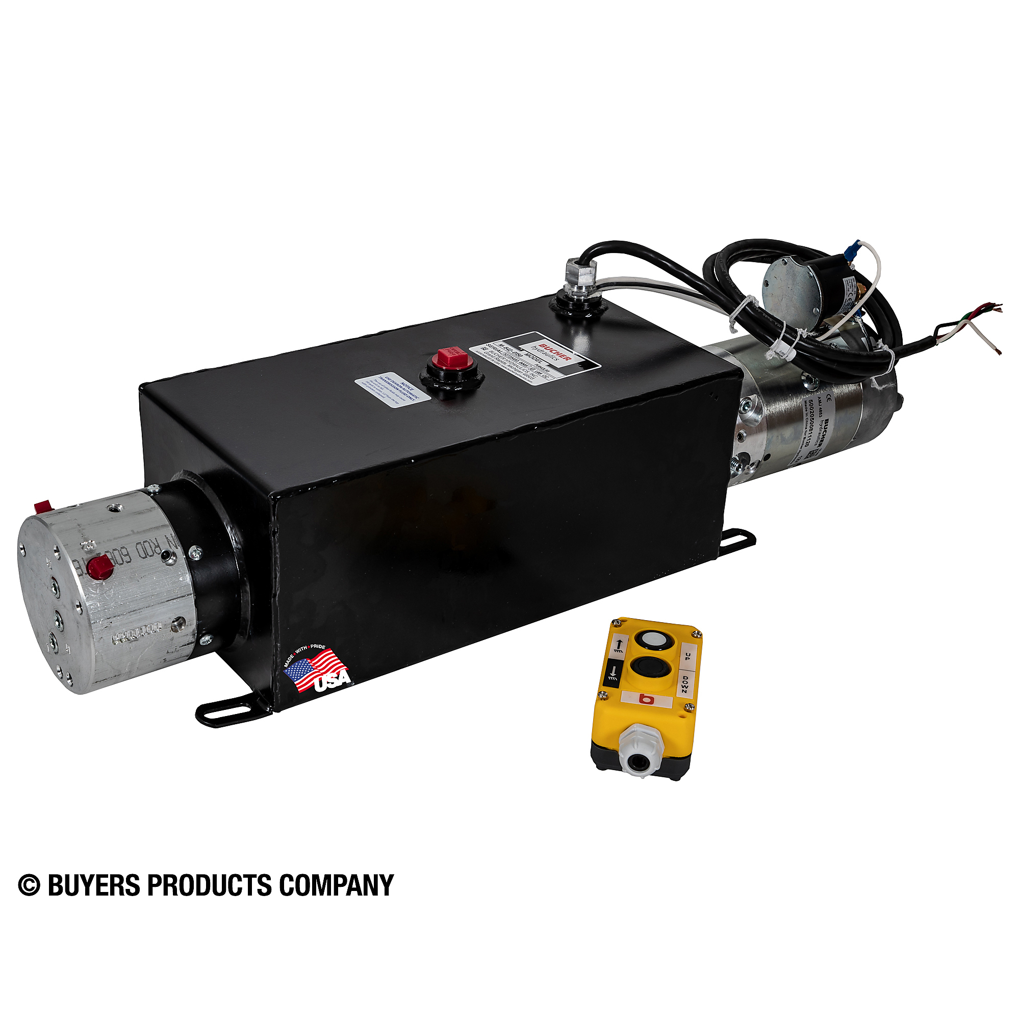 Buyers Products, 12V DC Power Unit, Max. PSI 2500 Max. RPM 0 Model# PU642LRS